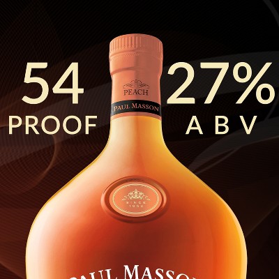 Paul Masson Grande Amber Peach Brandy - 750ml Bottle