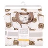 Hudson Baby Infant Boys Premium Quilted Long Sleeve Sleeping Bag and Wearable Blanket, Little Bear - 2 of 2