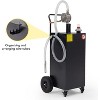 Fuel Tank with Pump, Heavy Duty Gas Caddy Transfer Tank with Wheels & Hose - 4 of 4