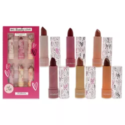 Big Beauty Love Tinted Lip Balms Pack by MCoBeauty for Women - 6x0.12 oz Lip Balm