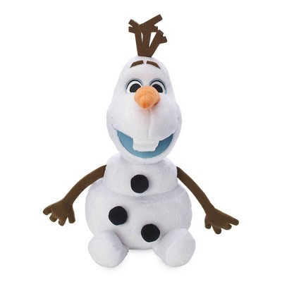 Disney Store Olaf Frozen Plush Santa Hat Stuffed Animal 11" Free Shipping 