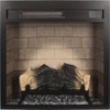 SEVOBAL Indoor Fireplaces 28 inch Electric Fireplace Insert, Indoor Fireplaces Indoor Fireplaces, Black, 28"*5.4"*20" - 2 of 4