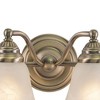 Vaxcel Standford 4 - Light Vanity in  Antique Brass - 3 of 4