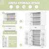 Bella Depot Bathroom Storage Cabinet,Drawer with Slide Rails,Adjustable Shelf - 4 of 4
