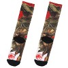 Jurassic World Mens' Indominus Rex Sublimated Adult Crew Socks (Sock Size 10-13) - 2 of 3