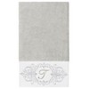 Linum Home Textiles 100% Turkish Cotton MONICA 3PC Embellished Towel Set - 2 of 4