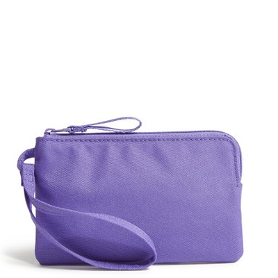 Vera Bradley Women's Outlet Lighten Up Essential Zip Wristlet
