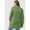 ellos Zip Pocket French Terry Sweatshirt Tunic - 3 of 3