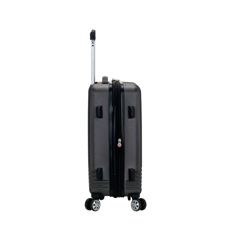 Rockland Star Trail Hardside Spinner Carry On Suitcase - Gray, 4 of 6