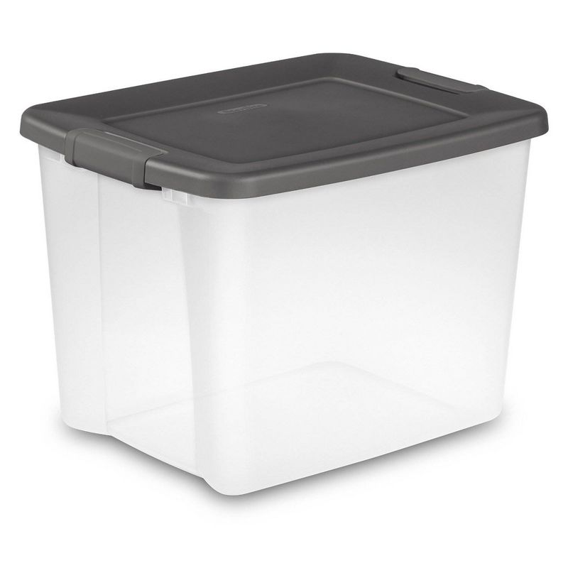 Sterilite 50 Quart Clear Latched Plastic Storage Container, 2 of 7
