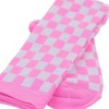 Compact Checker Patterned Knee High Socks from the Sock Panda (Women's Sizes, Adult Medium) - 3 of 3