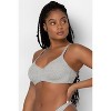 Smart & Sexy Women's Comfort Cotton Scoop Neck Unlined Underwire Bra - 2 of 4