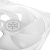 SilverStone Technology   VISTA 140 ARGB Translucent PC fan  White PBT fan frame HDB bearing 1600RPM 4pin-PWM 500mm cable 4-1pin ARGB 800+300mm cable - 2 of 4