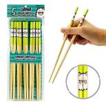Gamago Llama Bamboo Chopstick Set of 5