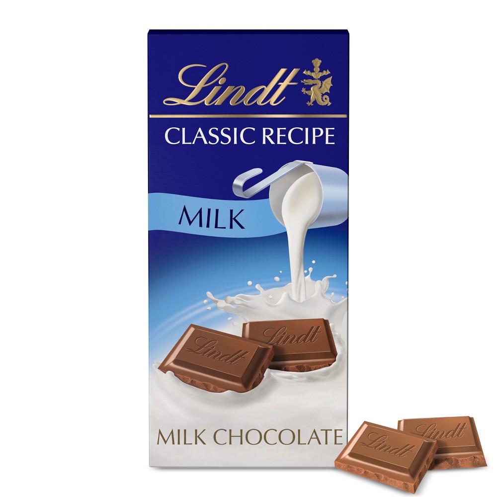 Lindt Classic Recipe Milk Chocolate Candy Bar - 4.4 oz.