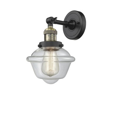 Oxford - 1 Light Wall Sconce In Traditional Style-12 Inches Tall and 7.5 Inches Wide