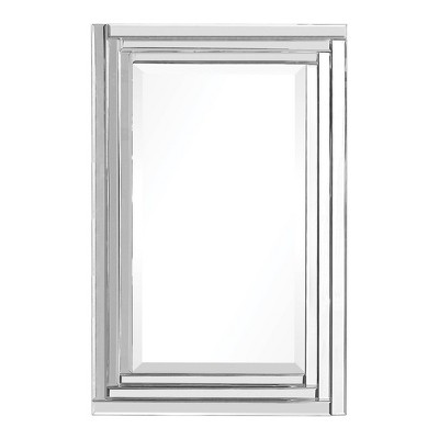 Rectangle Alanna Frameless Vanity Decorative Wall Mirror - Uttermost