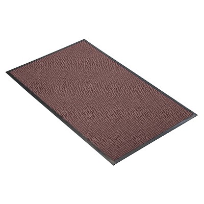 Burgundy Solid Doormat - (3'x4') - HomeTrax