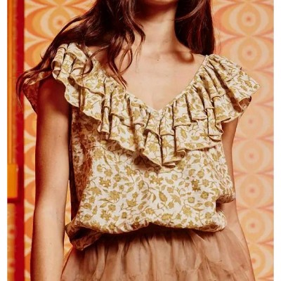 Women's Marigold Top - BUCKETLIST