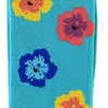 Novelty Socks 11.0" Flowers Socks Blue Unisex  Floral Enesco  -  Socks - image 2 of 3