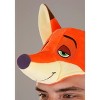 HalloweenCostumes.com One Size   Adult Zootopia Nick Wilde Face Headband Halloween Costume Accessory, Black/Orange/Yellow - 2 of 4