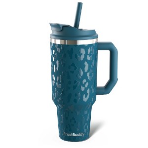 FrostBuddy Thicc Buddy Insulated Tumbler | Available in 40oz & 50oz Sizes | Stainless Steel + Chapstick Holder - 1 of 4