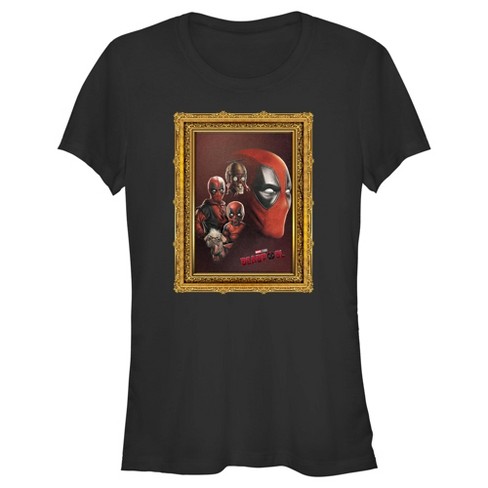 Junior's Marvel: Deadpool & Wolverine Family Photo Frame T-Shirt - image 1 of 4