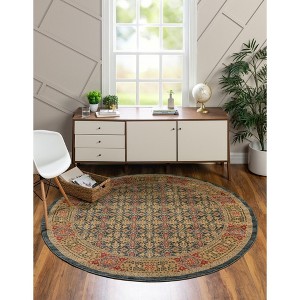 Unique Loom    Palace Jefferson Area Rug - 1 of 4