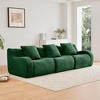 VASIP Soft Teddy Fabric Boneless Modular sofa,Anti-Slip Chaise with 32D High Density Sponge,No Assembly Required - 4 of 4