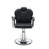 Adjustable Reclining Barber Chair with Hydraulic Pump, 360° Swivel, Heavy Duty Construction and Anti-Slip Base - 2 of 4