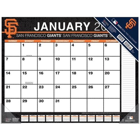 San Francisco Giants 2022 12x12 Team Wall Calendar (Other) 