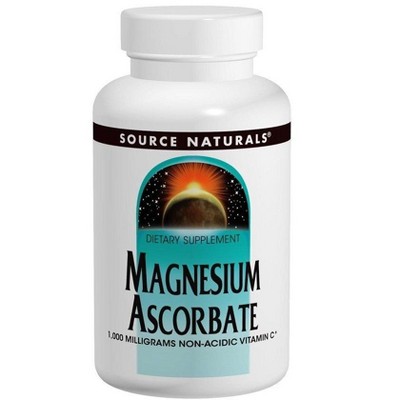 Magnesium Ascorbate 1000 mg by Source Naturals, Inc.  -  60 Tablet