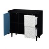 Maliang Sideboard Buffet Cabinet with 1 Doors & 2 Drawers, Accent Cabinet - 2 of 4