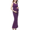 Pokkori Maternity Button Accent Maxi Dress - 4 of 4