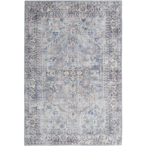 Nicole Curtis Machine Washable Series 1 Vintage Medallion Area Rug : Target