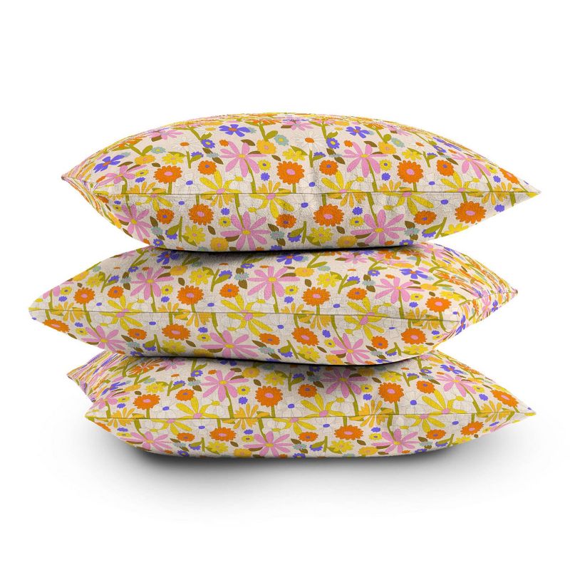 Alja Horvat Flower Power Outdoor Throw Pillow - Deny Designs, 4 of 5