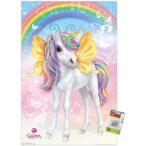 Trends International Animal Club - Unicorn Unframed Wall Poster Prints - 1 of 4