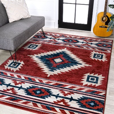 JONATHAN Y Serape Medallion Southwestern Southwestern Indoor Area Rug
