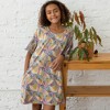 Mightly Girls Fair Trade Organic Cotton Flutter Sleeve A-line Dress - 4 of 4