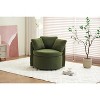 NicBex Swivel Chair with Storage Accent Chair With Back Cushion Living Room Chair for Reading Room, Bedroom - 2 of 4