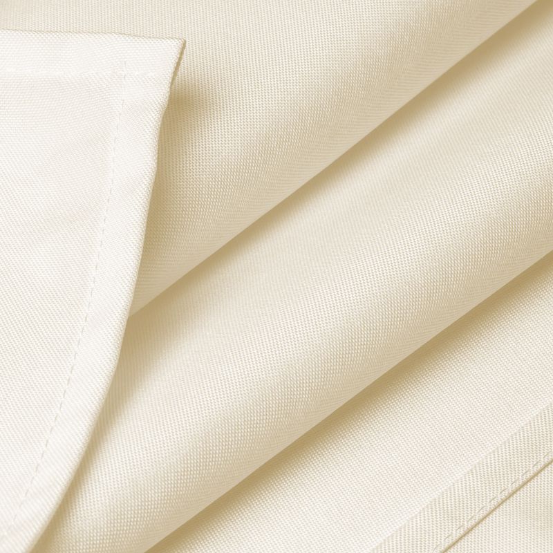 Lann's Linens 5-Pack Rectangular Polyester Fabric Tablecloth for Wedding, Banquet, Restaurant, 4 of 6