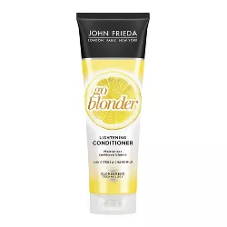 John Frieda Go Blonder Lightening Conditioner for Blonde Hair, Brighten Citrus and Chamomile - 8.3oz