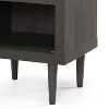 Industrial Wooden 1-Drawer closet Chest Storage Cabinet living Room-Christopher Knight Home - 3 of 4