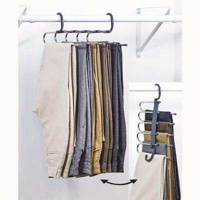 The Lakeside Collection Space-Saving Pant Hanger 1 Pieces