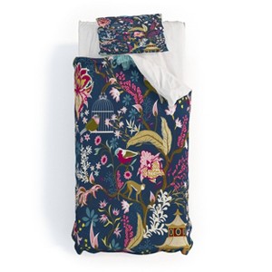 Deny Designs 3pc Twin/Twin XL Sabine Reinhart Chinoiserie Duvet and Sham Set - 1 of 4