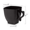 Smarty Had A Party 2 oz. Black Square Plastic Mini Coffee Tea Cups (240 Cups) - image 3 of 4