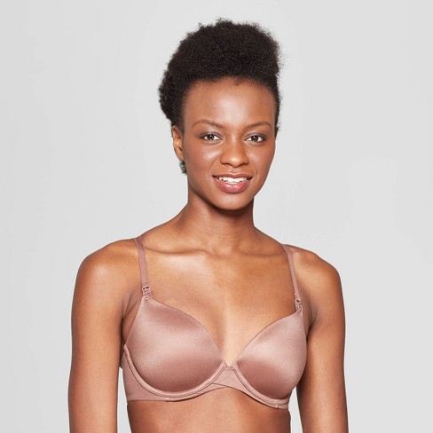 Women's Nursing Full Coverage T-shirt Bra - Auden™ Cocoa 32d : Target