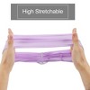 Unique Bargains Chair Sashes Bow 13.78"x5.91" Light Purple 10 Pcs - 4 of 4