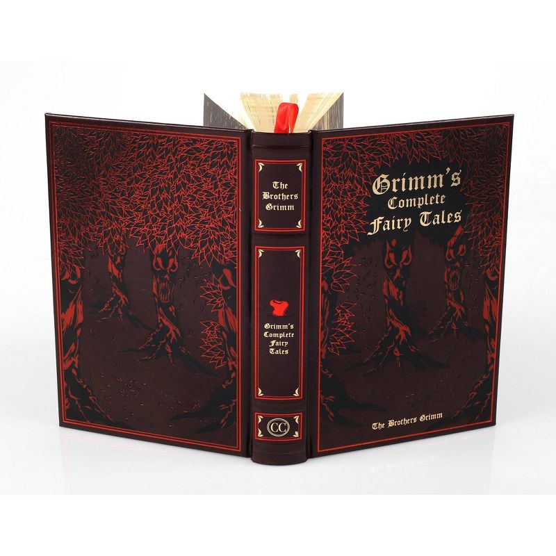 Grimm's Complete Fairy Tales - (Leather-Bound Classics) by  Jacob Grimm & Wilhelm Grimm (Leather Bound), 2 of 7