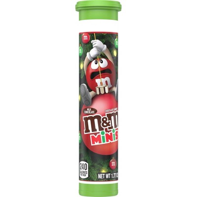 M&M's Holiday Minis MegaTube - 1.77oz